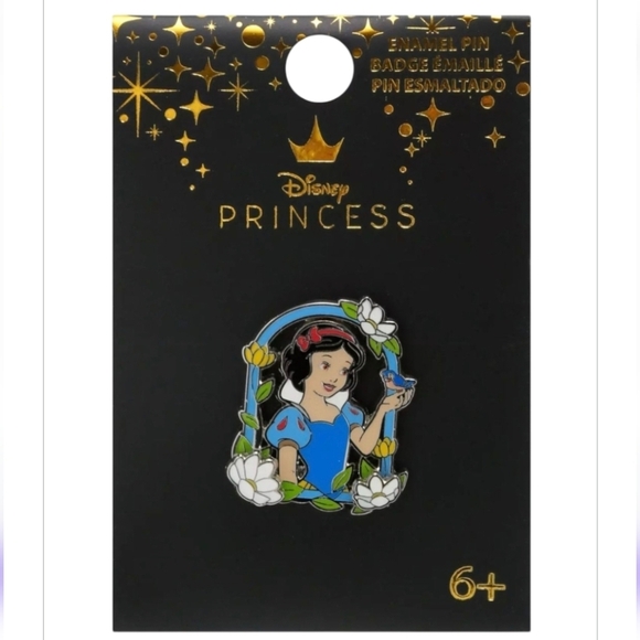 New Loungefly Disney Snow White and the Seven Dwarfs Frame Enamel Collection Pin - Picture 3 of 5